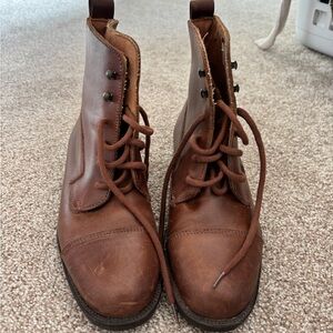 Timberland Brown Leather Ankle Boots